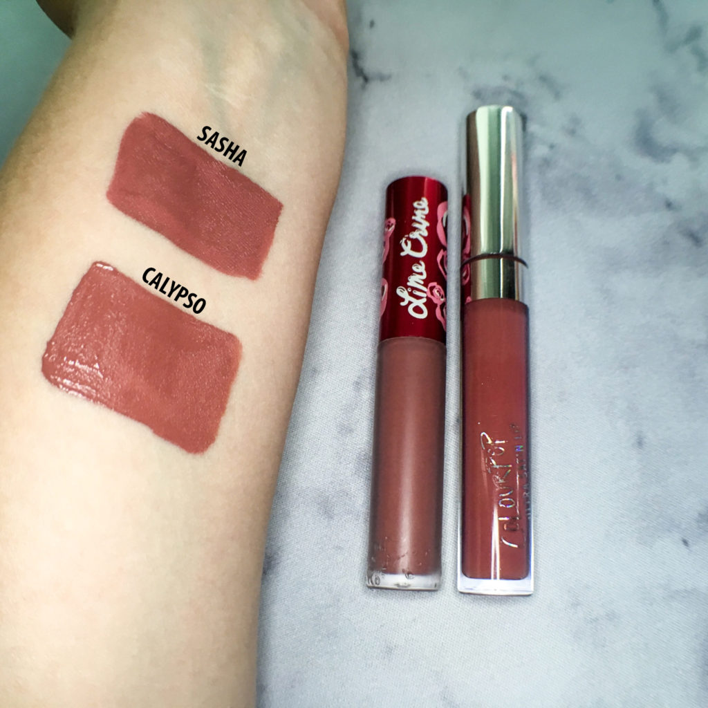 Lime Crime Sasha Velvetine Liquid Lipstick Dupes