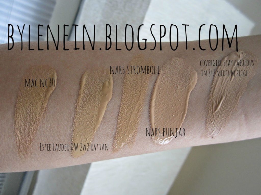 NARS Punjab Natural Radiant Foundation Dupes