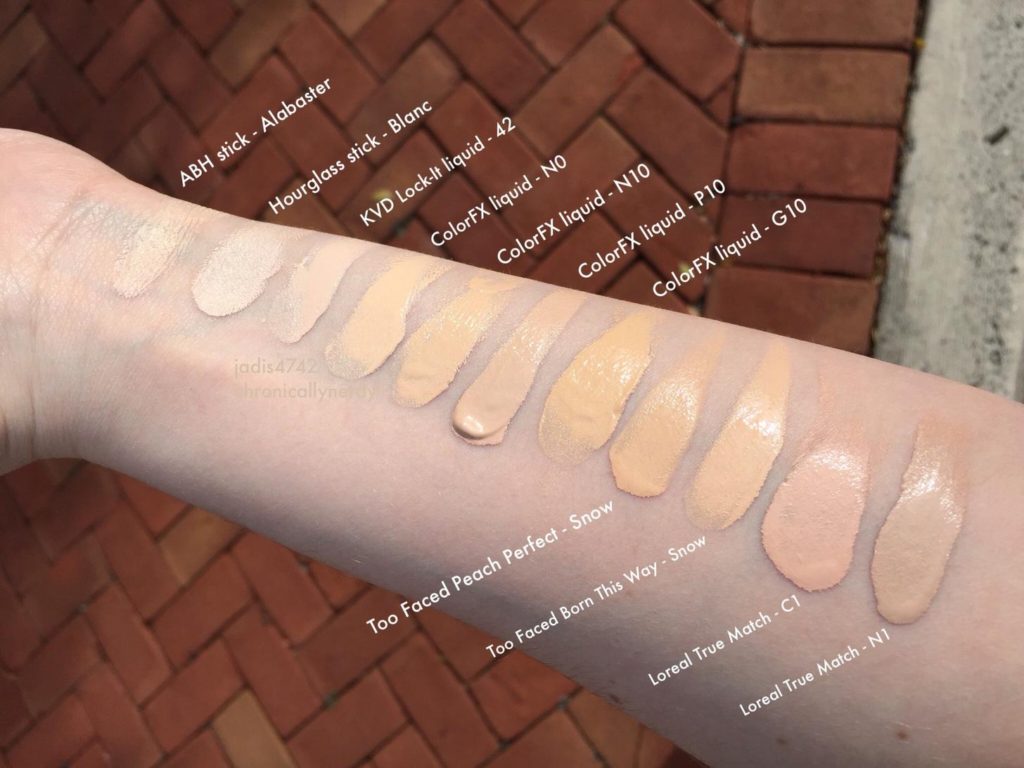 Too Faced Snow Born This Way Foundation Dupes
