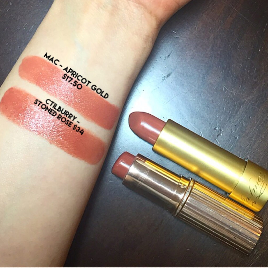 Charlotte Tilbury Stoned Rose K.I.S.S.I.N.G Lipstick Dupes