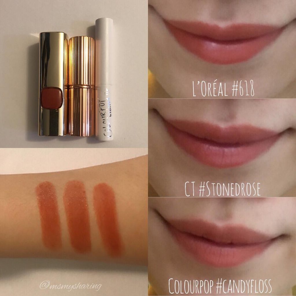 Charlotte Tilbury Stoned Rose K.I.S.S.I.N.G Lipstick Dupes