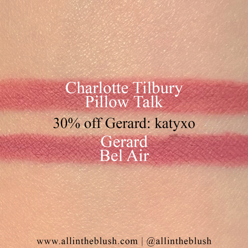 Charlotte Tilbury Pillow Talk Lip Cheat Lip Liner Dupes