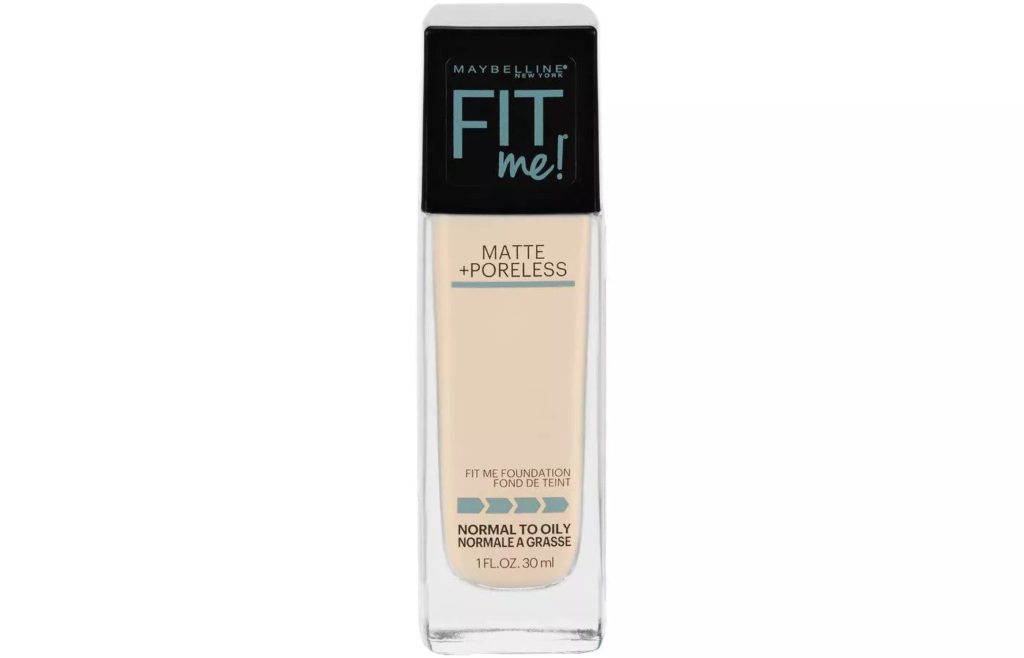 Maybelline 110 Porcelain FIT ME! Matte + Poreless Foundation Dupes