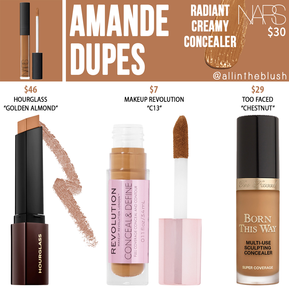 NARS Amande Radiant Creamy Concealer Dupes