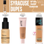 NARS Syracuse Natural Radiant Foundation Dupes