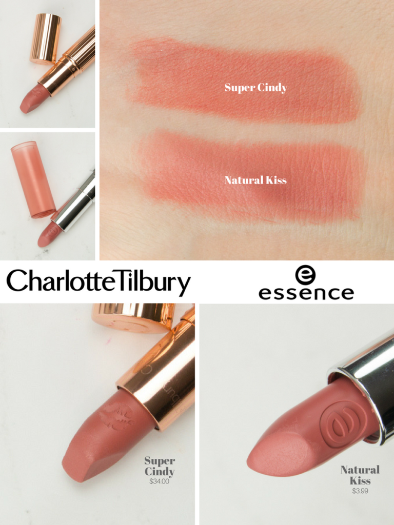 Charlotte Tilbury Super Cindy Hot Lips Lipstick Dupes