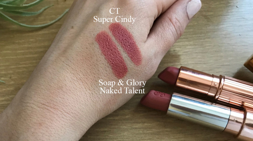 Charlotte Tilbury Super Cindy Hot Lips Lipstick Dupes