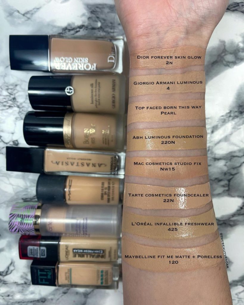 Maybelline 120 Classic Ivory FIT ME! Matte + Poreless Foundation Dupes