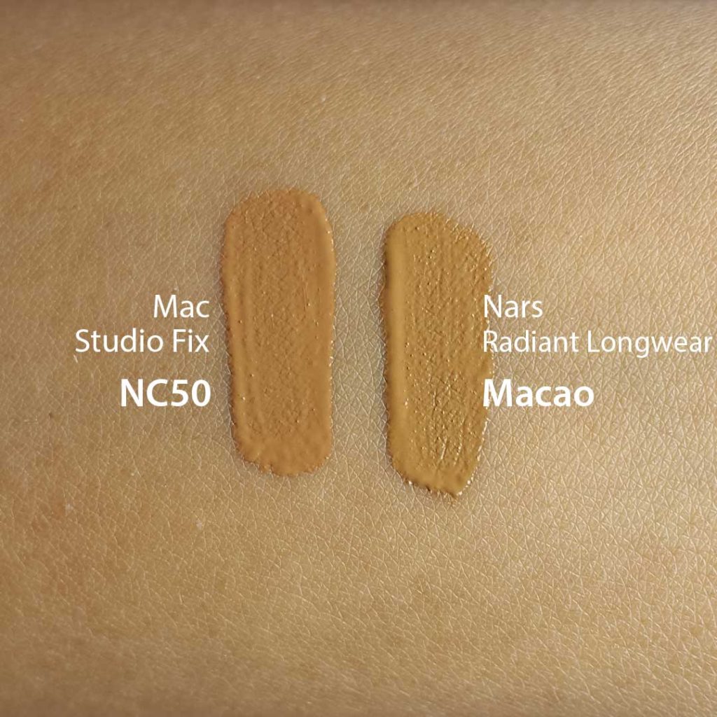 MAC NC50 Studio Fix Fluid Foundation Dupes