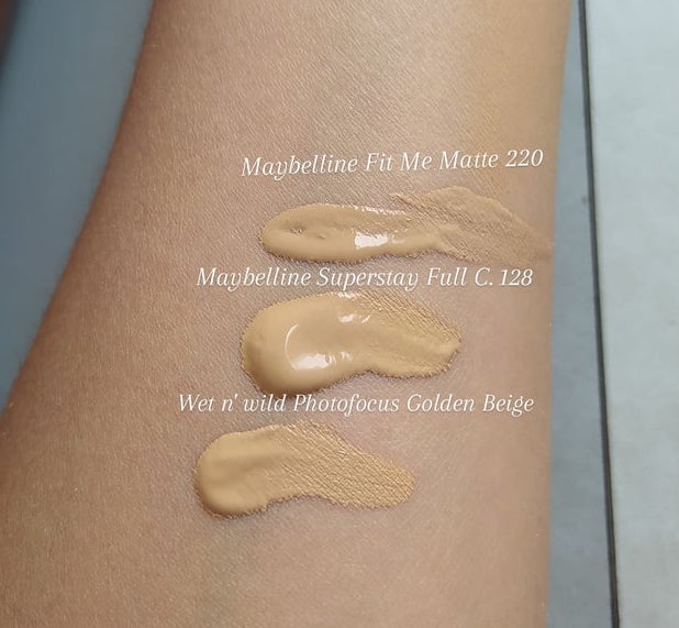 Maybelline Fit Me Foundation 128 Vs 220 - Homecare24