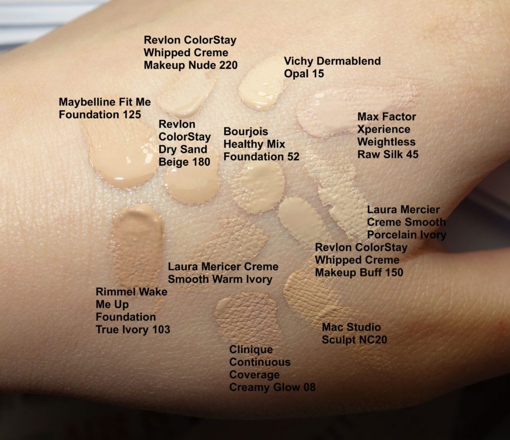 Maybelline 125 Nude Beige FIT ME! Matte + Poreless Foundation Dupes