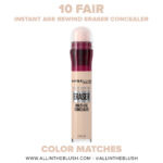 Maybelline Fair Instant Age Rewind Eraser Dark Circle Treatment Concealer Dupes