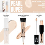 Kylie Cosmetics Pearl Skin Concealer Dupes