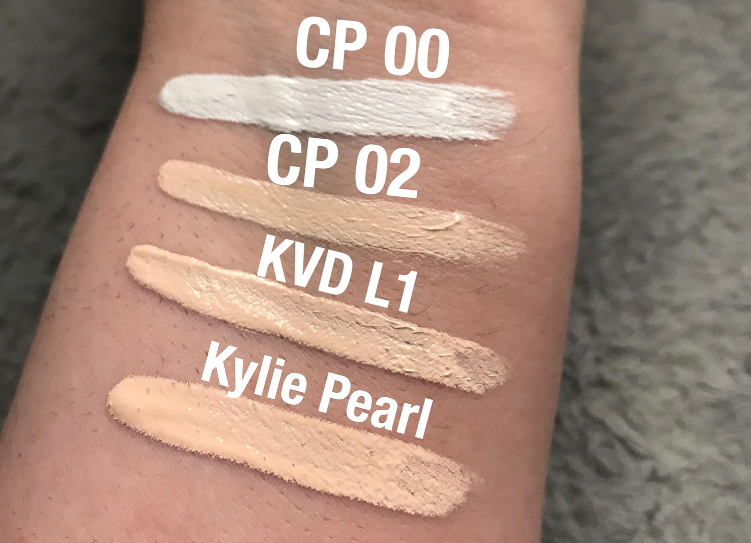 Kylie Cosmetics Pearl Skin Concealer Dupes