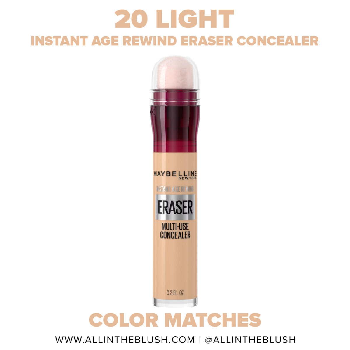 Maybelline Light Instant Age Rewind Eraser Dark Circle Treatment Concealer Dupes