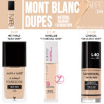 NARS Mont Blanc Natural Radiant Foundation Dupes