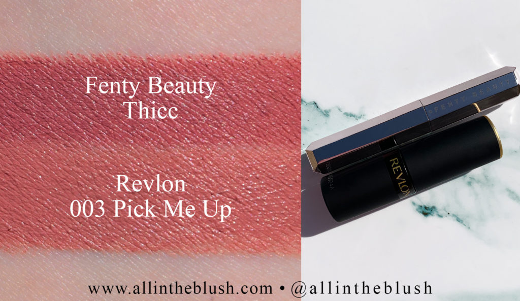 Fenty Beauty Thicc Mattemoiselle Plush Matte Lipstick Dupes