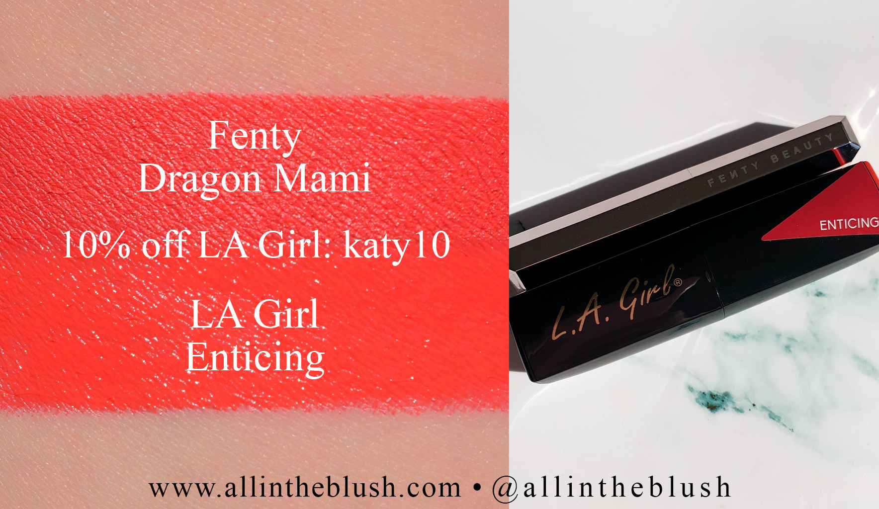 Fenty Beauty Lipstick in Dragon Mami Made Me Love Bright Lips — Review