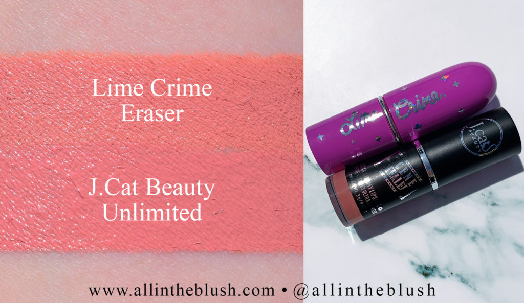 Lime Crime Eraser Velvetine Liquid Lipstick Dupes