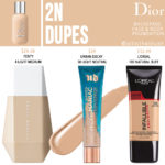 Dior 2N Backstage Face & Body Foundation Dupes