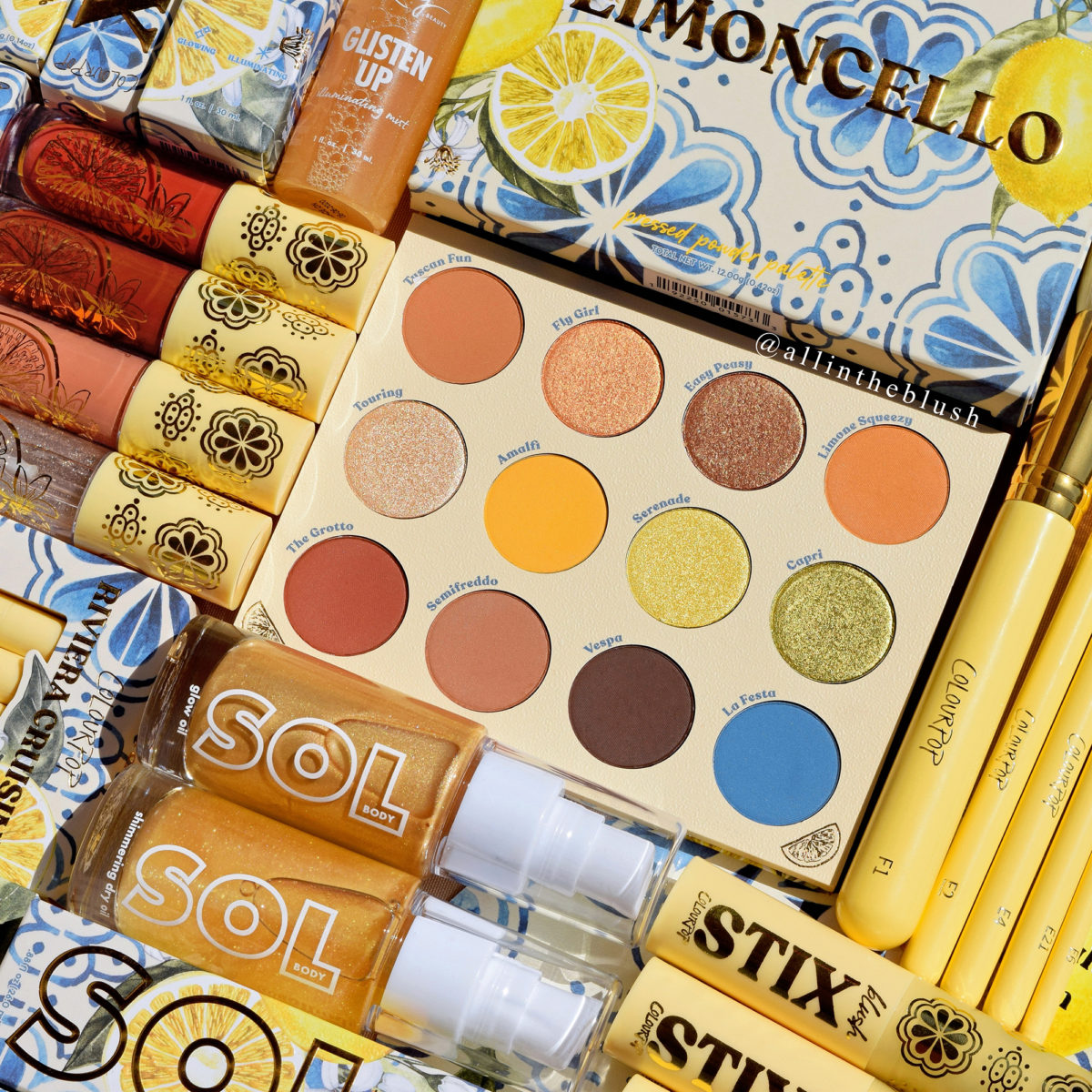 ColourPop Limoncello Collection Now Available!