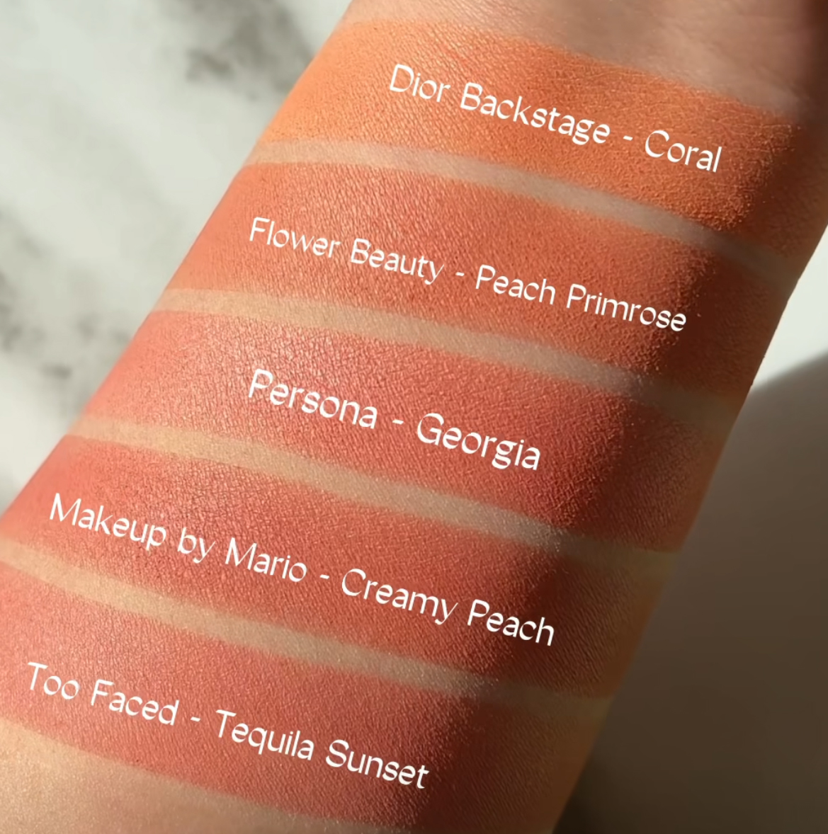 Dior 003 Coral Backstage Rosy Glow Blush Dupes All In The Blush