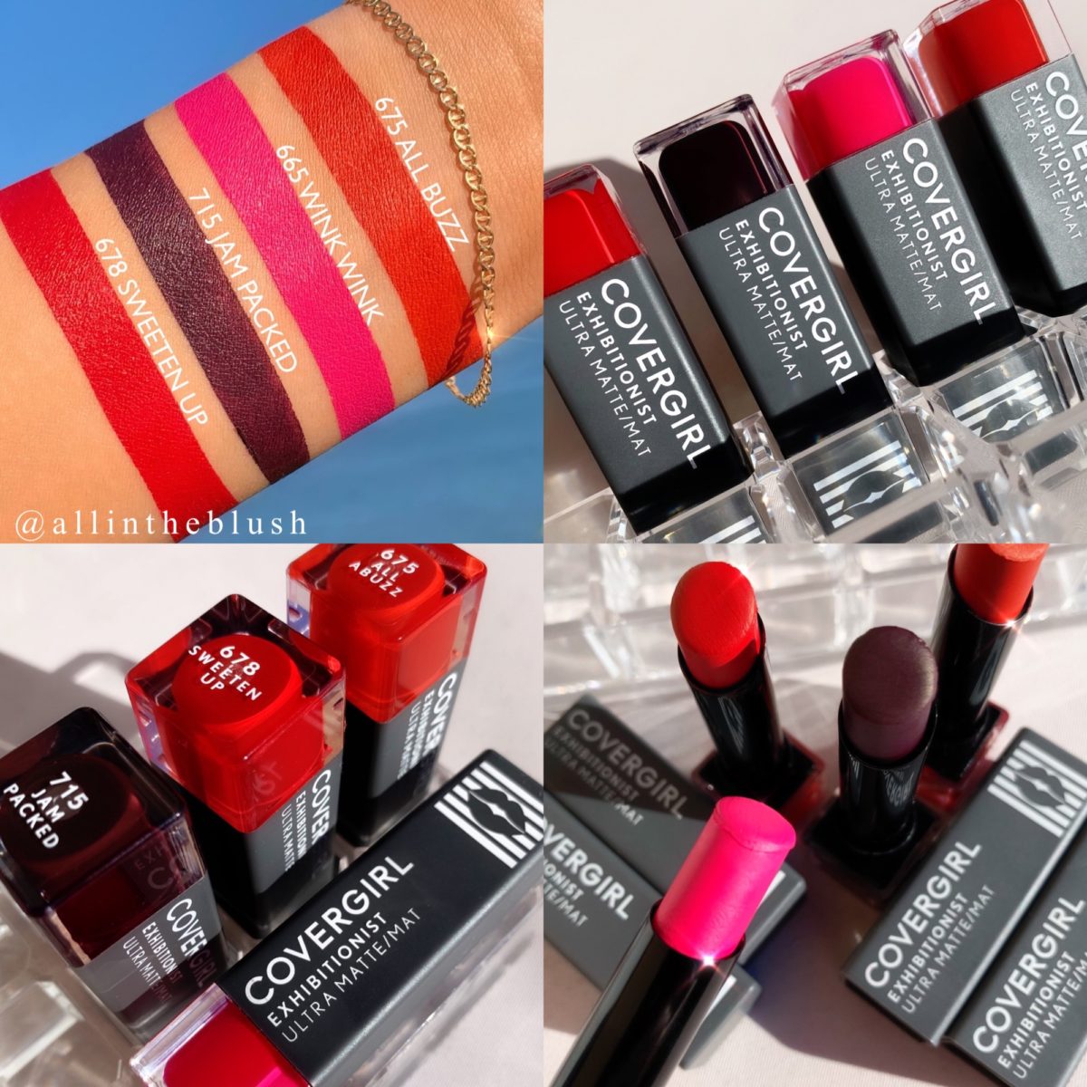 NEW Covergirl Exhibitionist Ultra Matte Lipstick