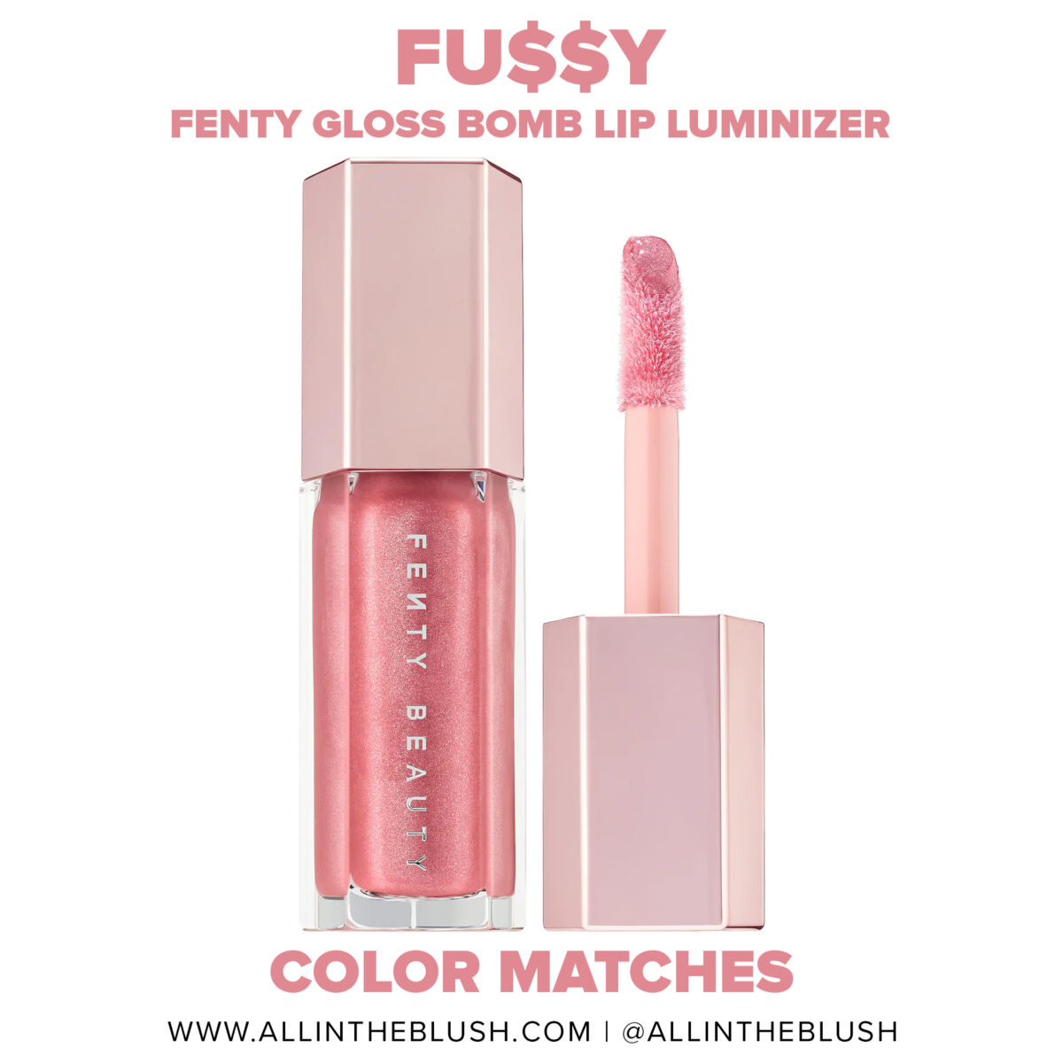 Fenty Beauty Fu$$y Gloss Bomb Dupes