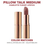 Charlotte Tilbury Pillow Talk Medium Matte Revolution Lipstick Dupes