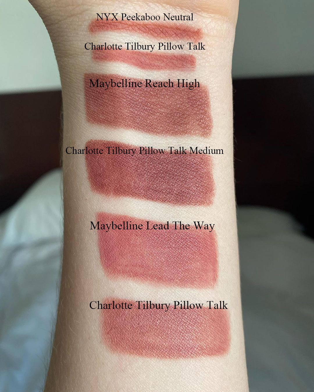 Affordable Charlotte Tilbury Pillow Talk Medium Lipstick Dupes on ...