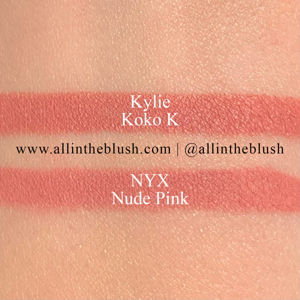 Kylie Cosmetics Koko K Lip Liner Dupes All In The Blush