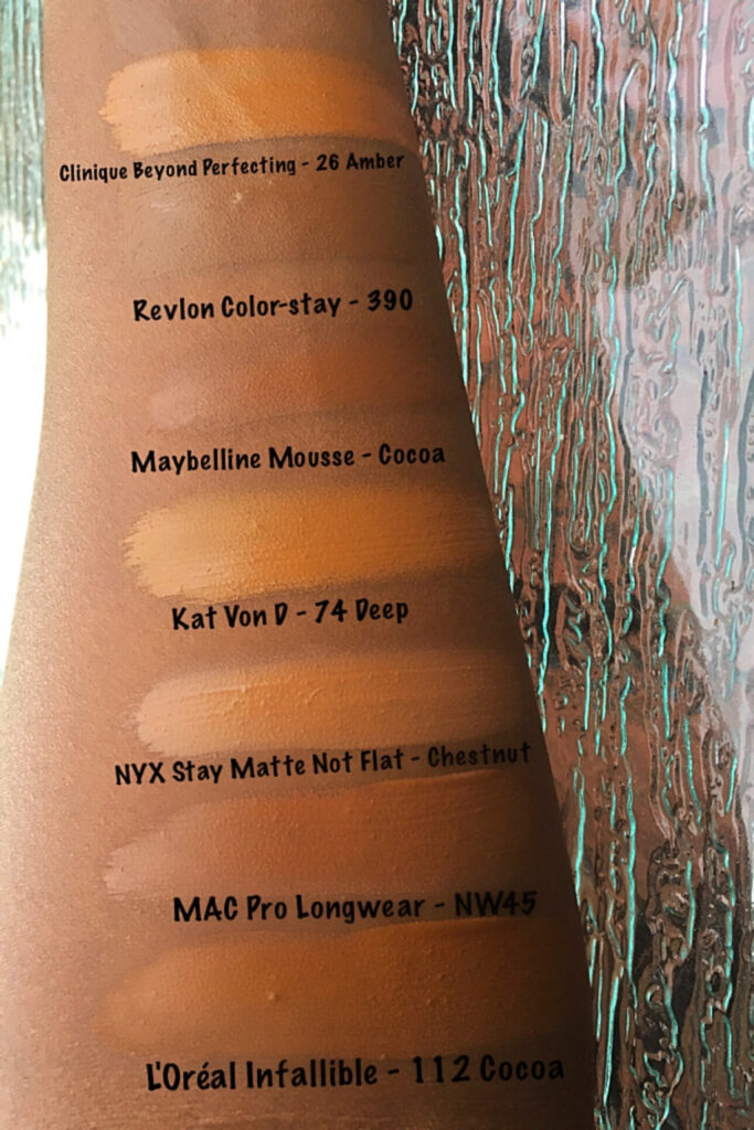 Clinique WN 118 Amber (26) Beyond Perfecting Foundation + Concealer Dupes