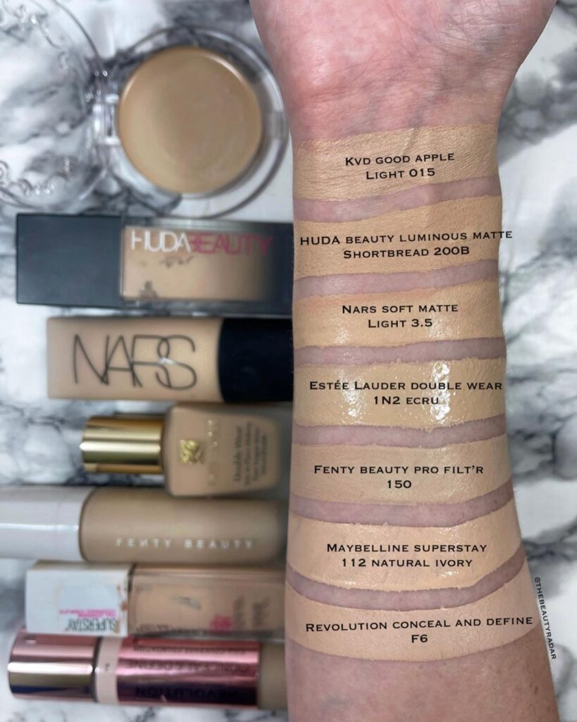 Huda Beauty 200B Shortbread Faux Filter Foundation Dupes All In The Blush