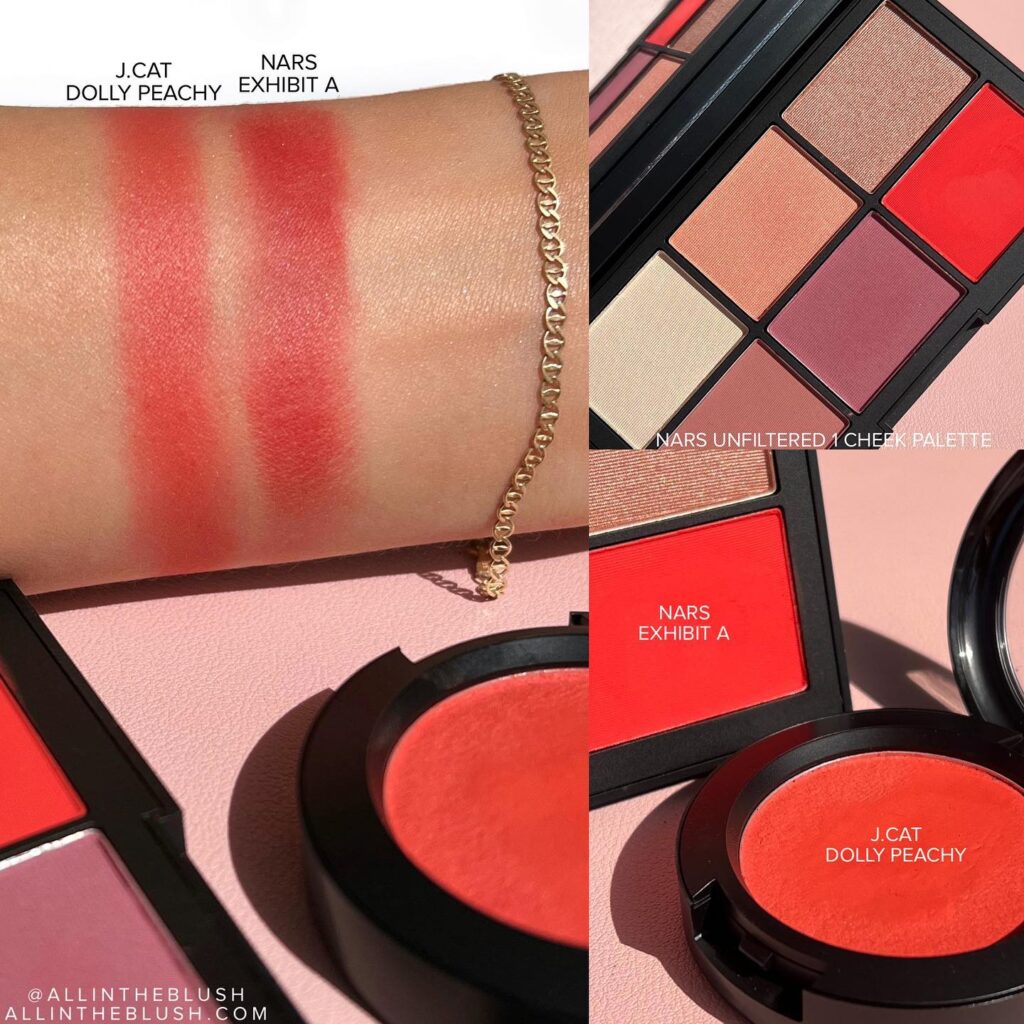 NARS Cosmetics Exhibit A Blush Dupes