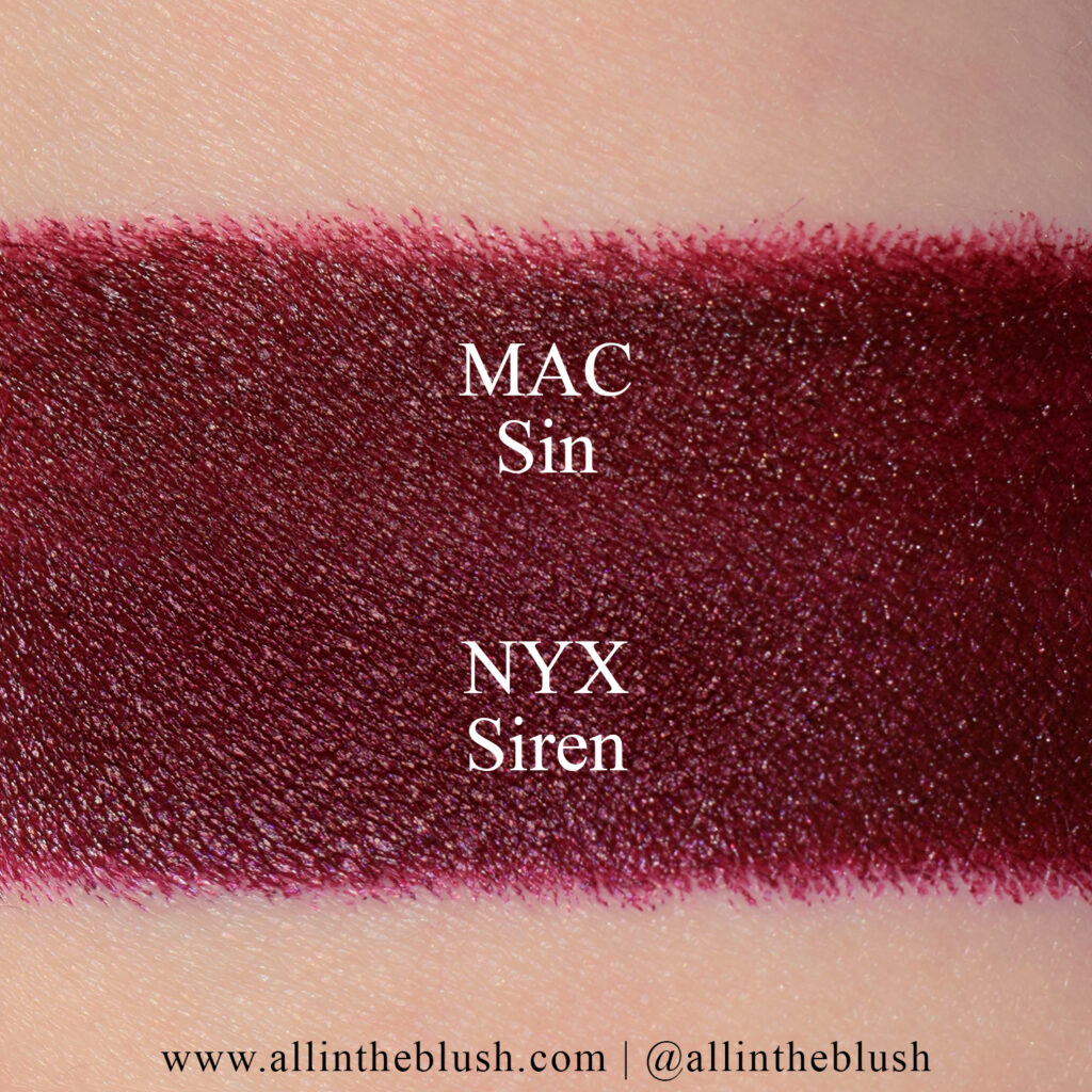 NYX Dupes for MAC Lipsticks