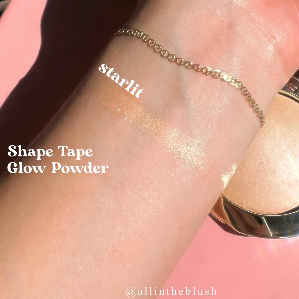Tarte Shape Tape Glow Powder: Review & Swatches + 15% off Tarte with code: ALLINTHEBLUSH