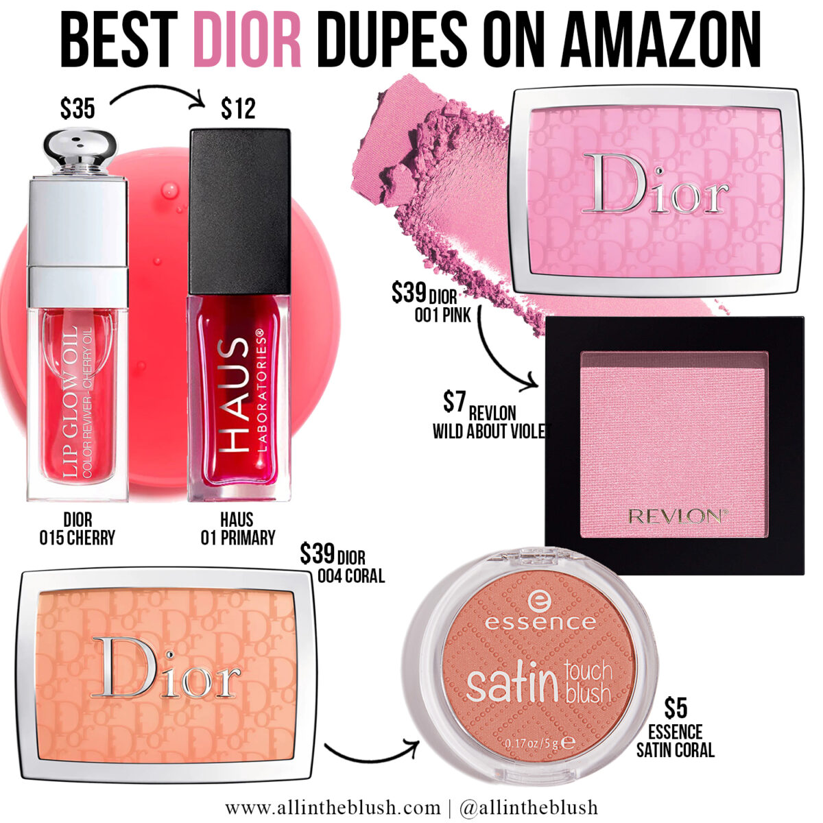 Best Dior Dupes Available on Amazon