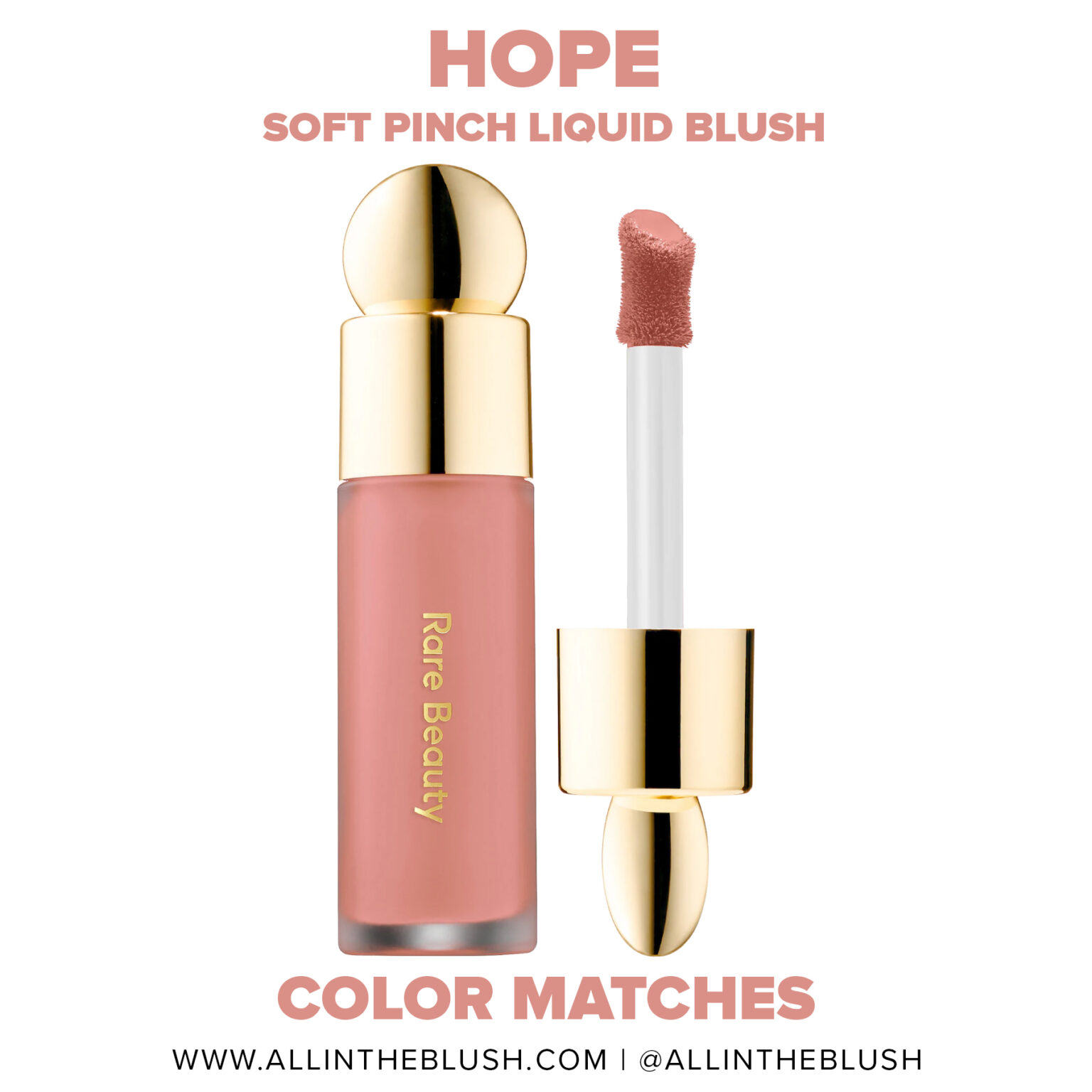 Rare Beauty Hope Blush Dupe