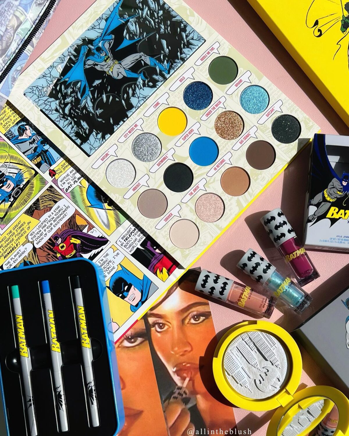 The Kylie Cosmetics x Batman Collection Review