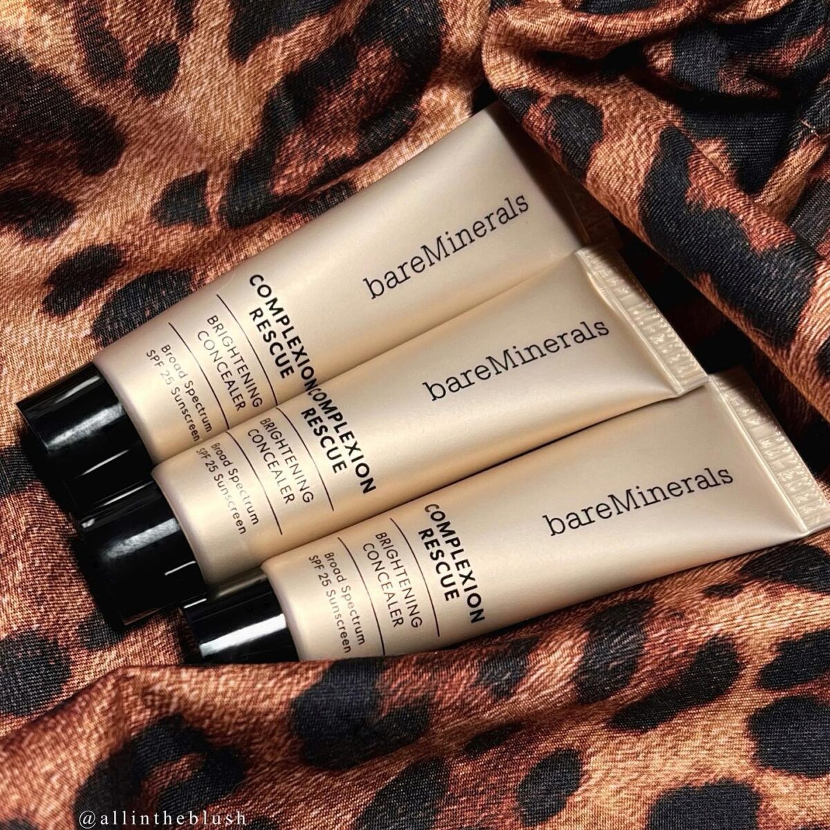 NEW From BareMinerals: Complexion Rescue Brightening Under Eye Concealer SPF 25 - Review & Swatches