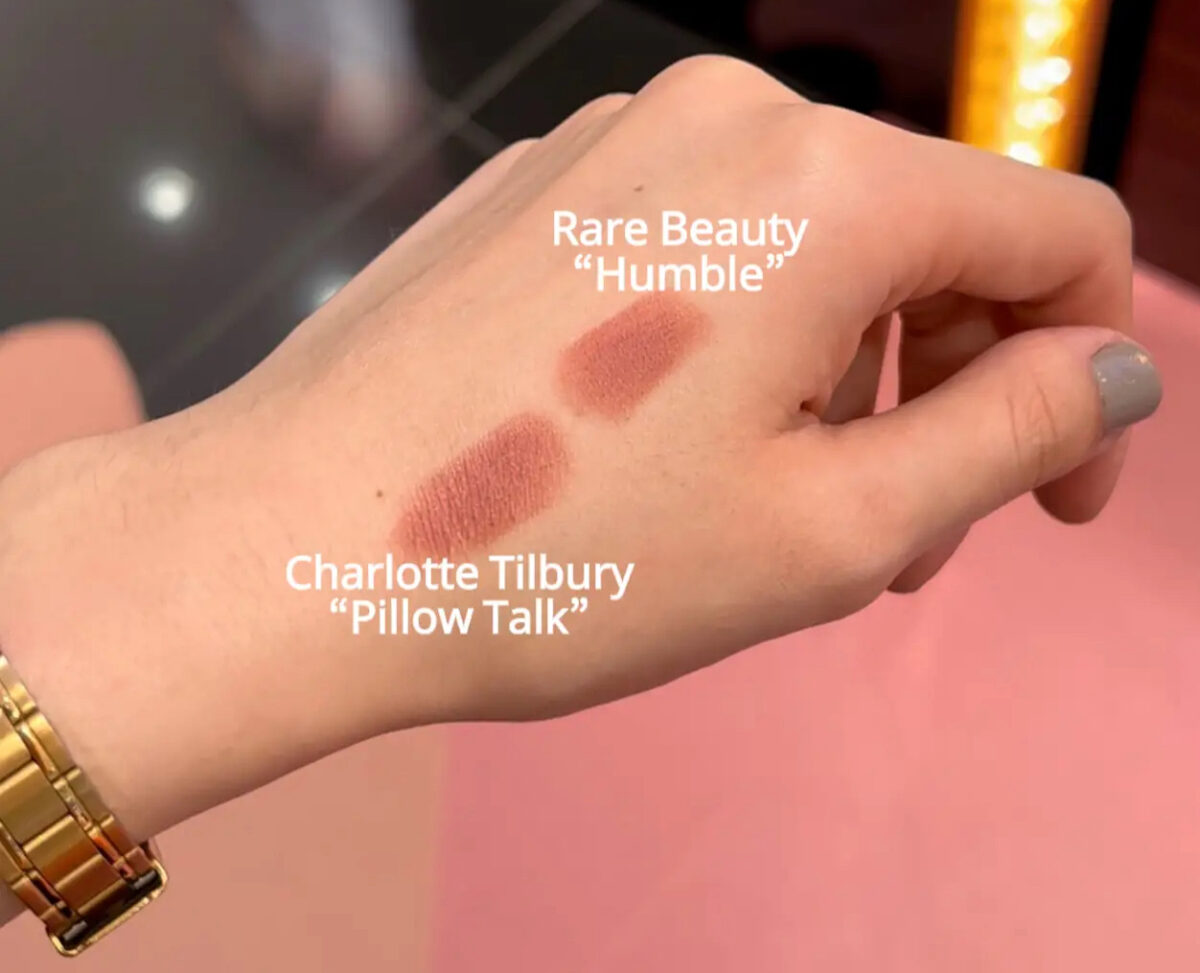 Rare Beauty Humble Kind Words Matte Lipstick Color Matches All In The