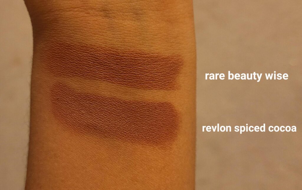 Rare Beauty Wise Kind Words Matte Lipstick Color Matches