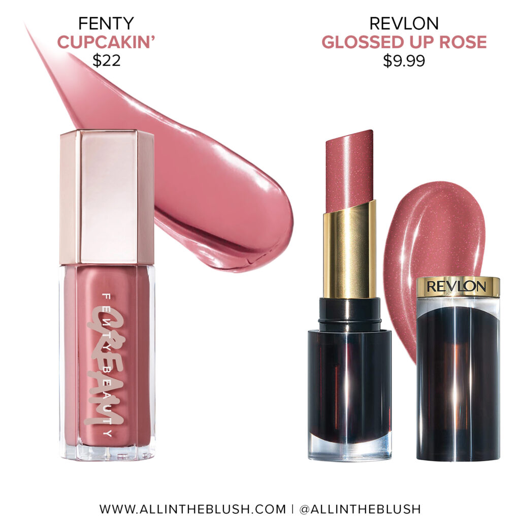 Fenty Beauty Cupcakin’ Gloss Bomb Cream Color Drip Lip Cream Dupes
