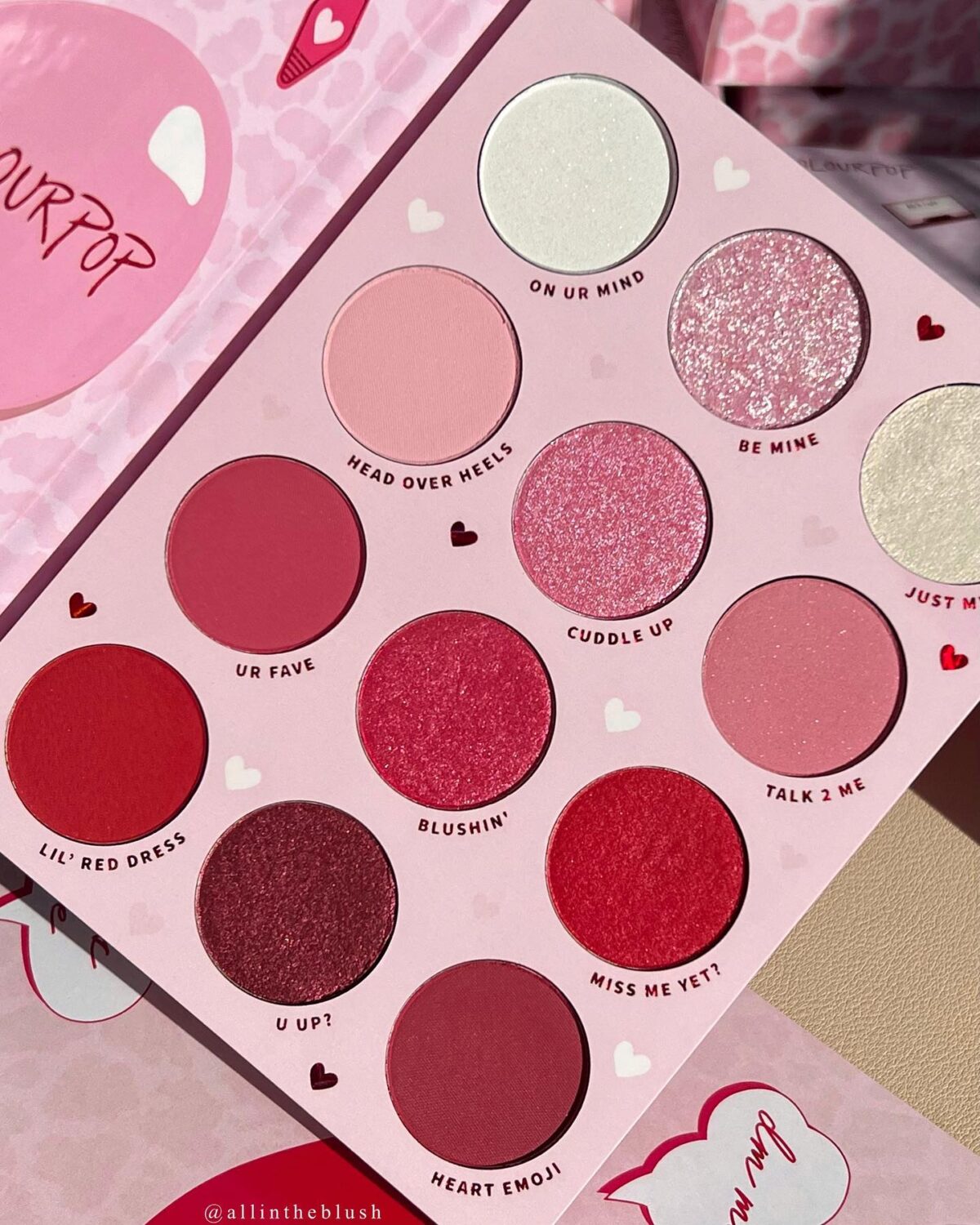 The ColourPop Flirty Talk Collection for Valentines Day 2023: Review & Swatches