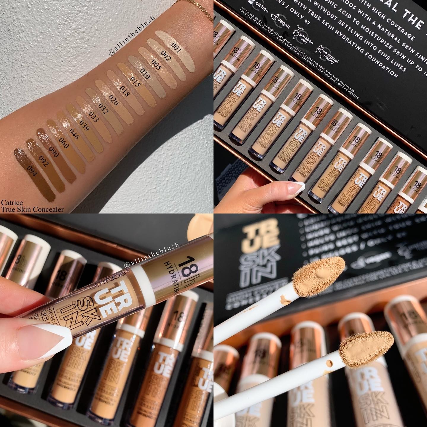 Catrice True Skin High Cover Concealer Review & Swatches - All In The Blush