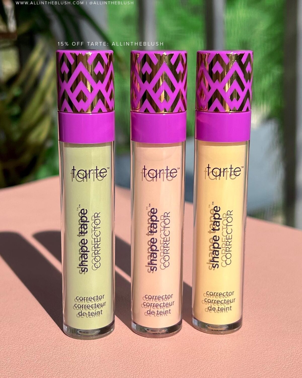 Tarte Shape Tape Corrector Review & Swatches + Save 15% off Tarte with Code ALLINTHEBLUSH