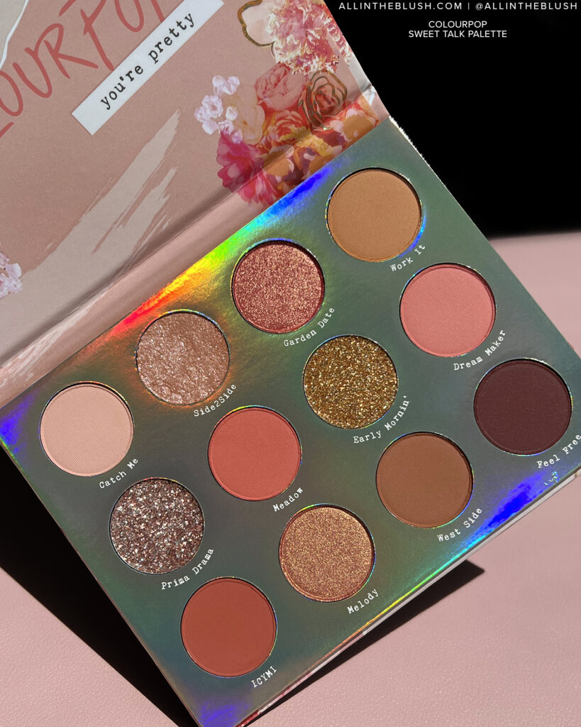 ColourPop Sweet Talk Eyeshadow Palette Review