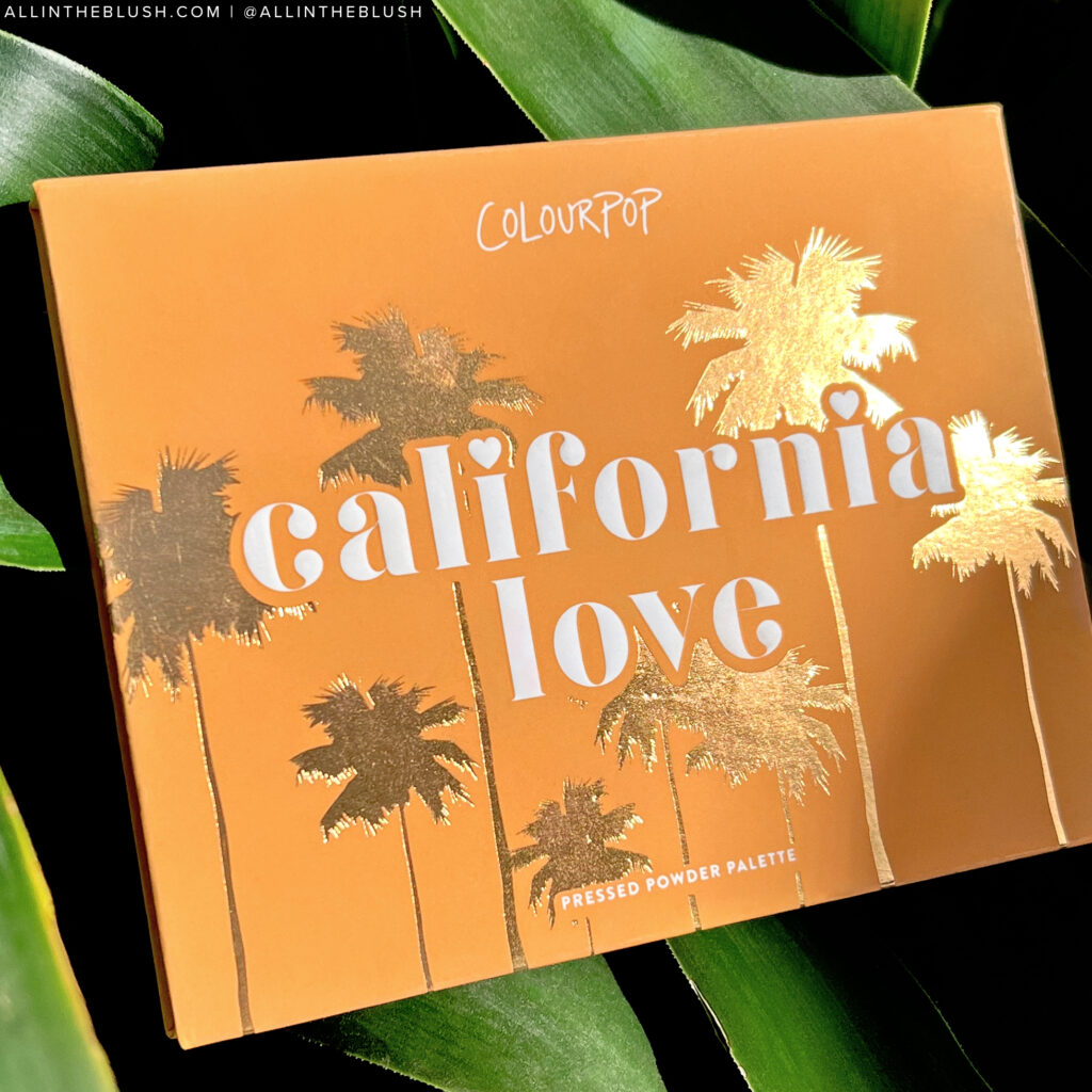 ColourPop California Love Eyeshadow Palette Review