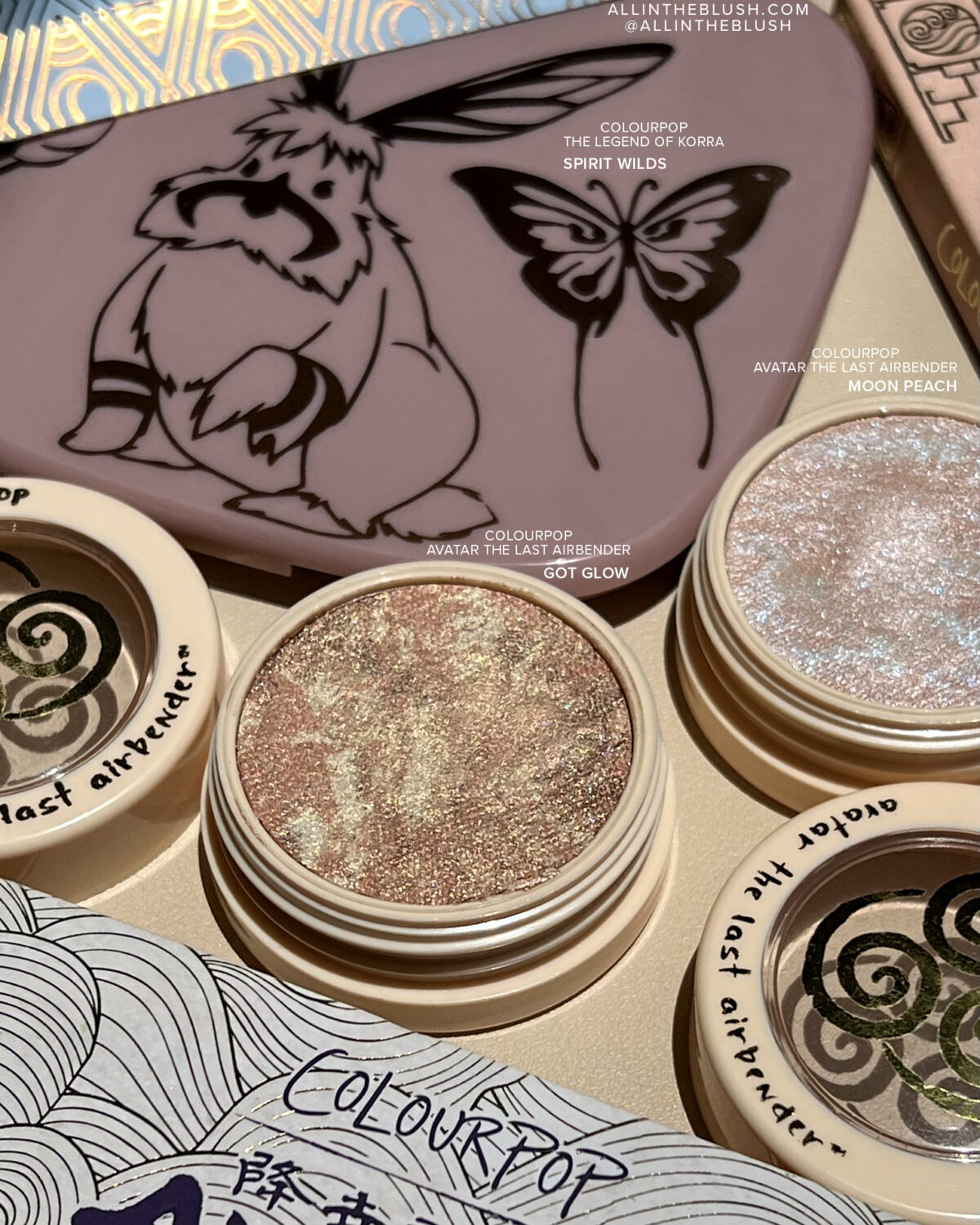 Comparing ColourPop Collections: The Last Airbender VS. The Legend of Korra