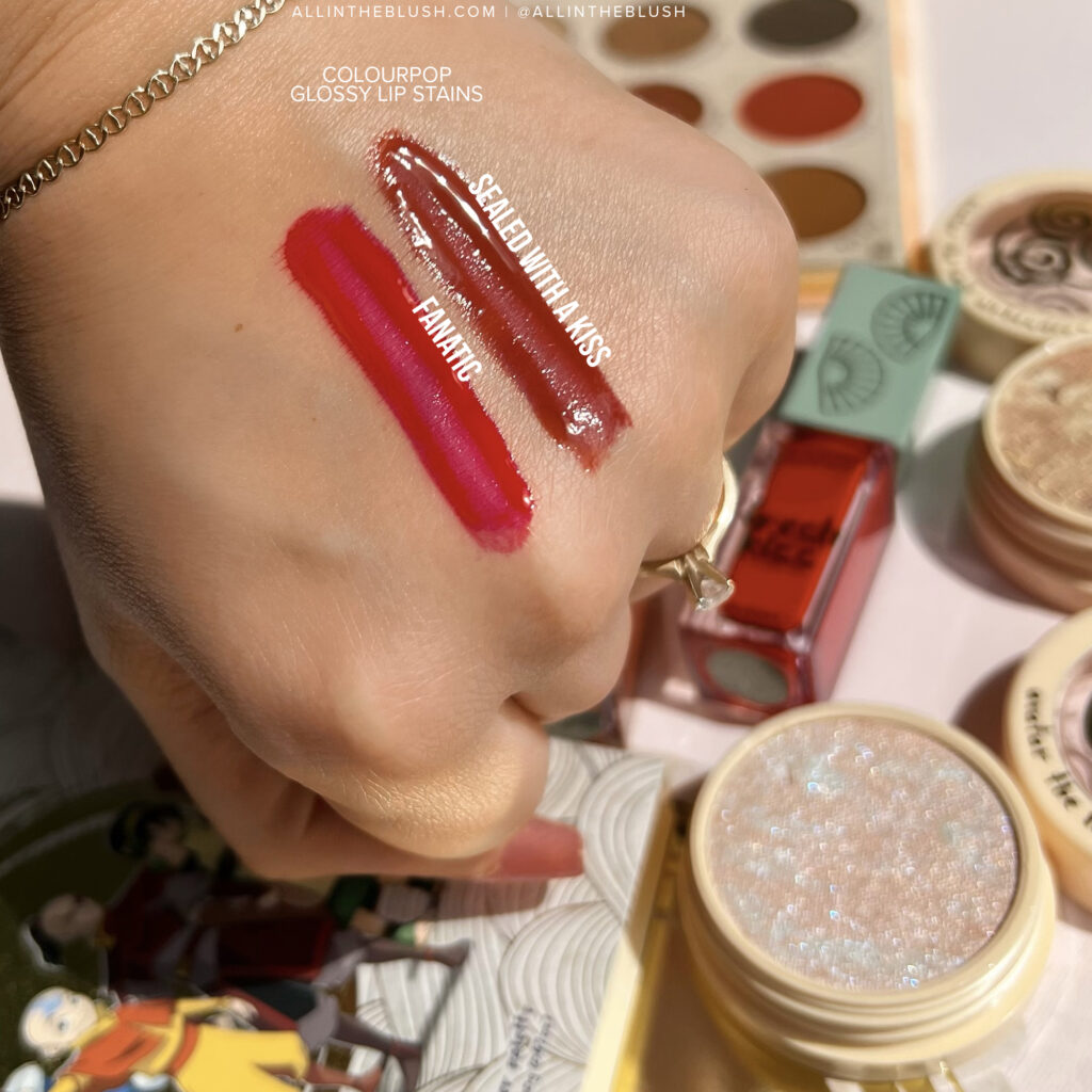 ColourPop x Avatar The Last Airbender Collection Review & Swatches